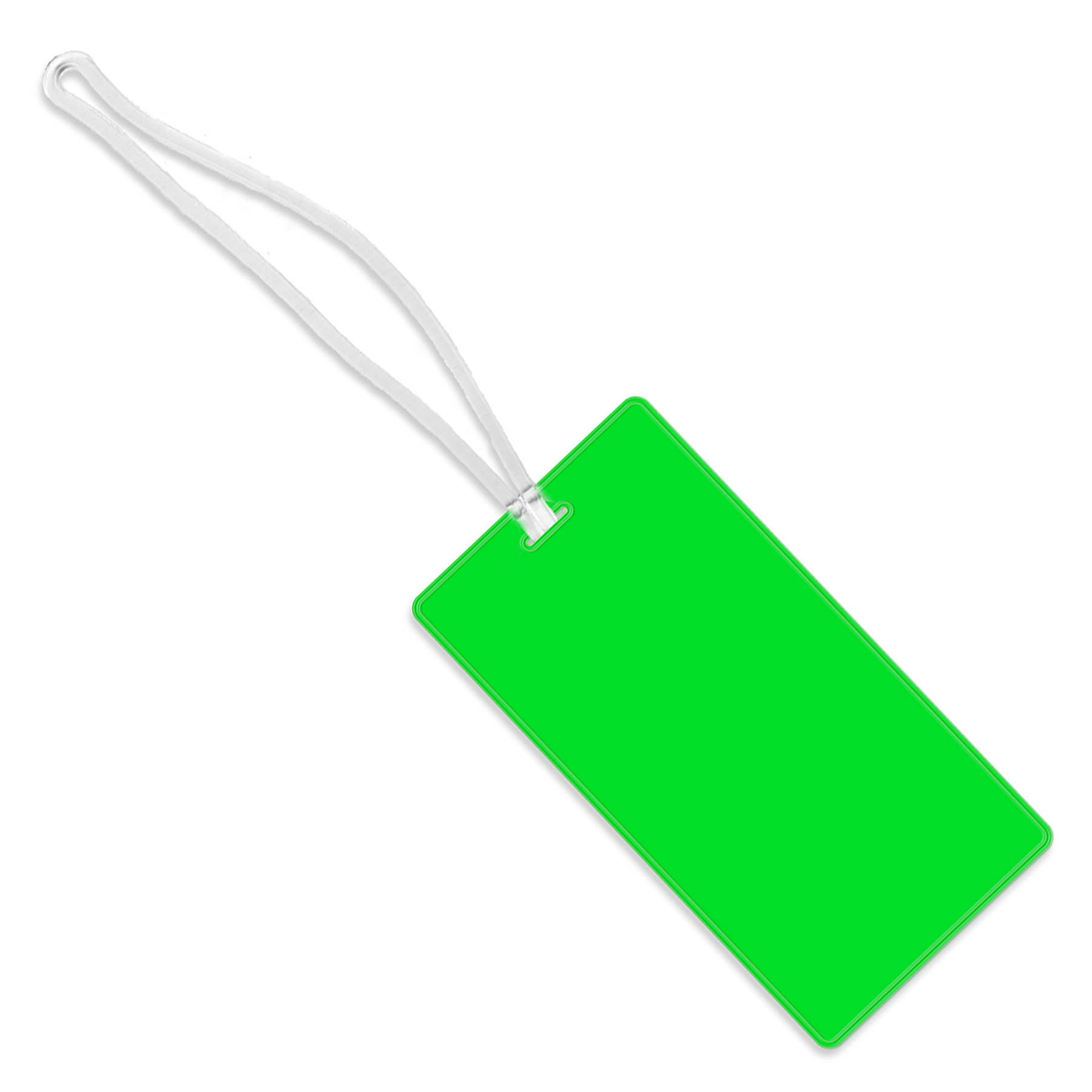 fluorescent luggage tags