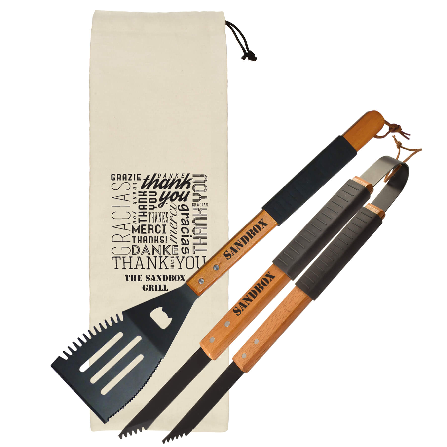 GS10 - Wood BBQ Set