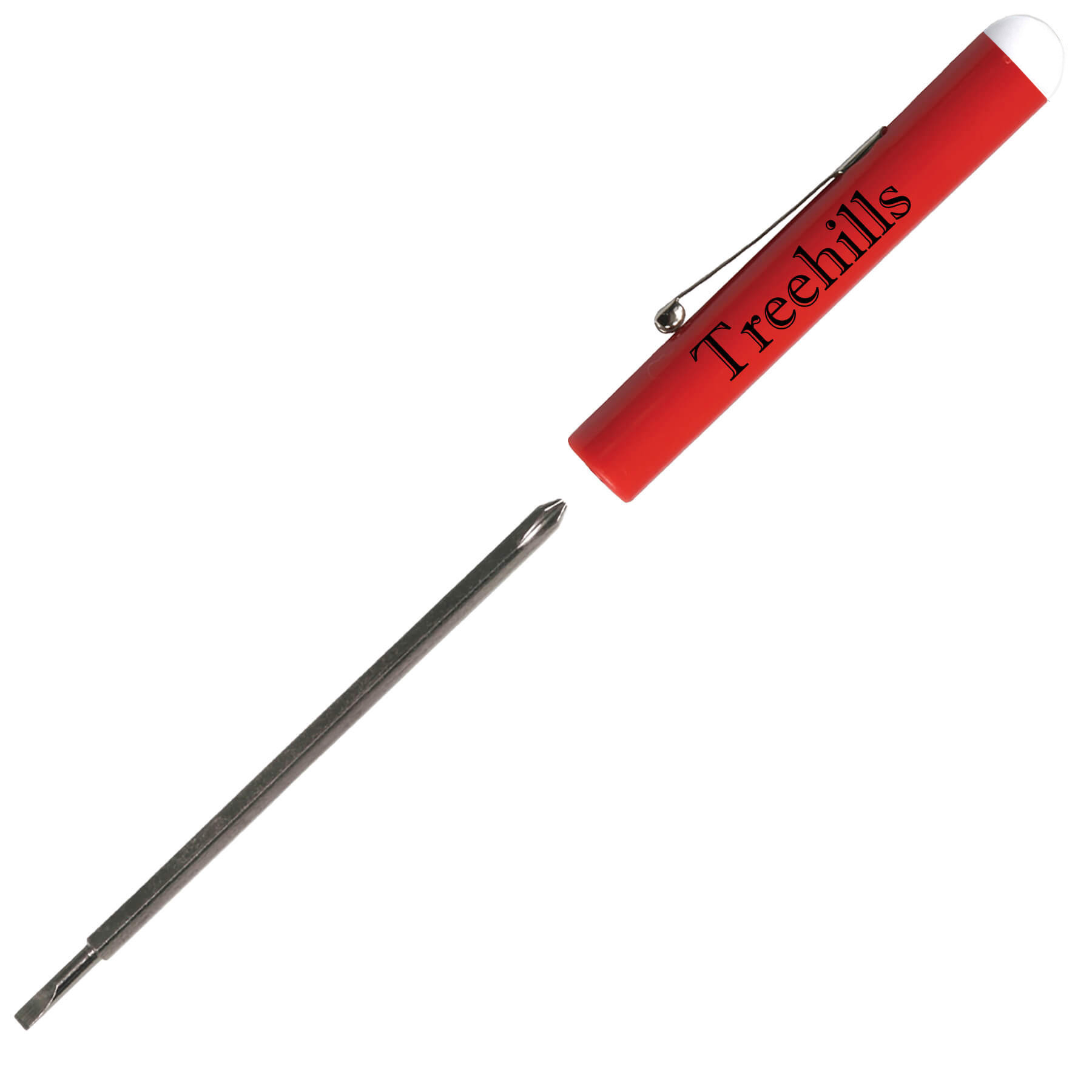 MI8808T - Pocket Screwdriver - Rev. 2.5mm Tech #0 Phillips Blade w/Button Top