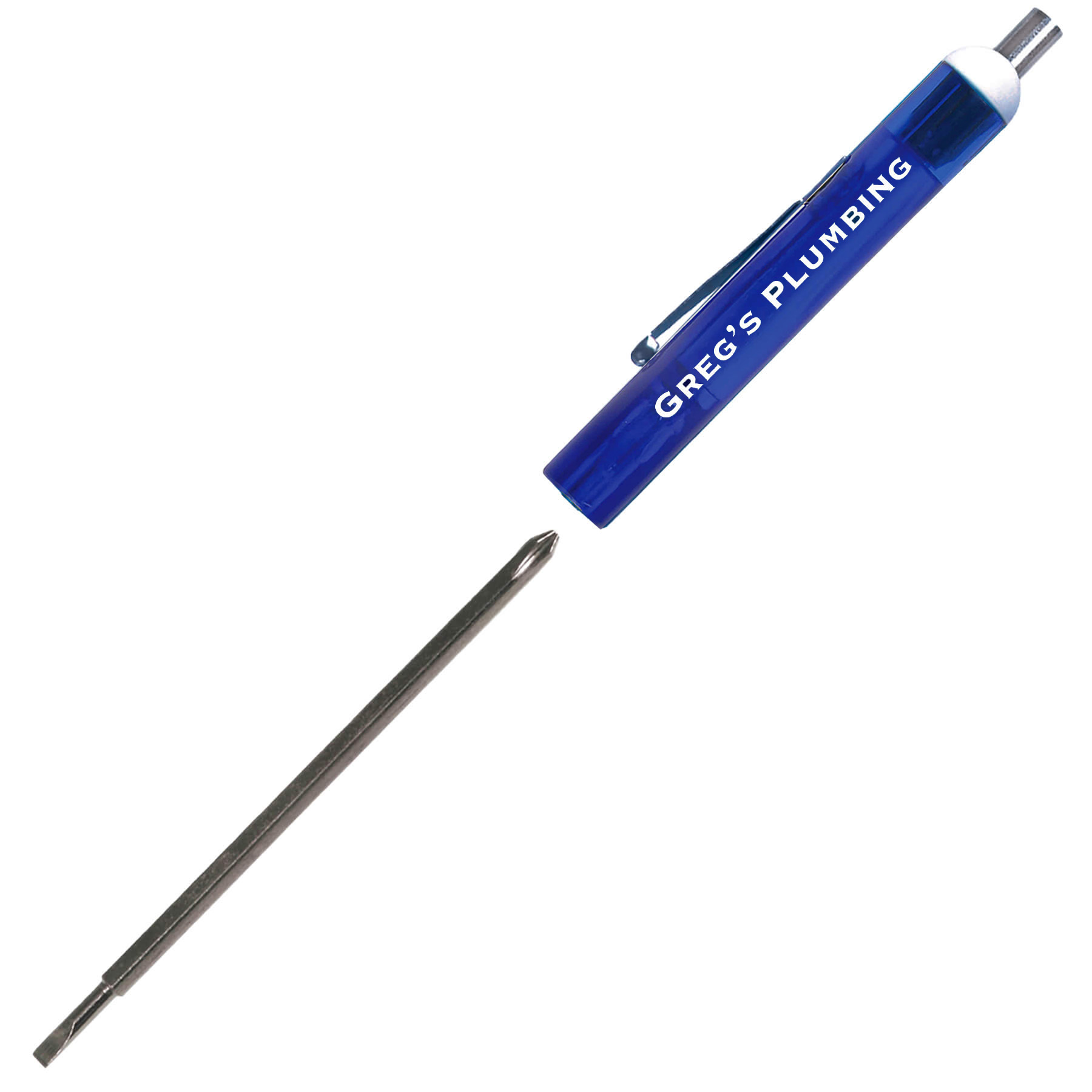 MI8809T - Pocket Screwdriver - Rev. 2.5mm Tech #0 Phillips Blade/Magnet Top