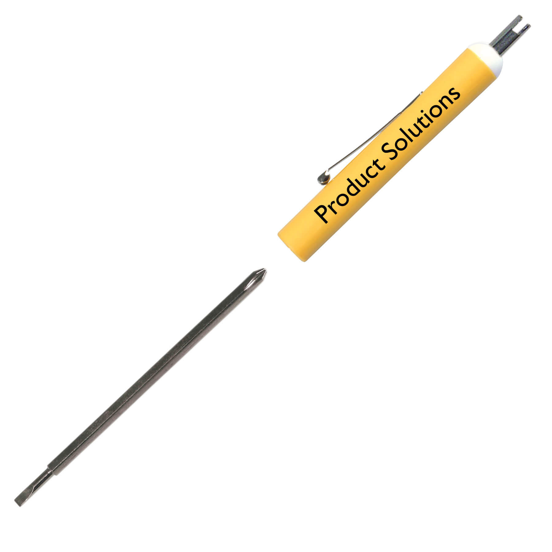 MI8819T - Pocket Screwdriver - Rev. 2.5mm Tech #0 Phillips Blade/Valve Stem Top